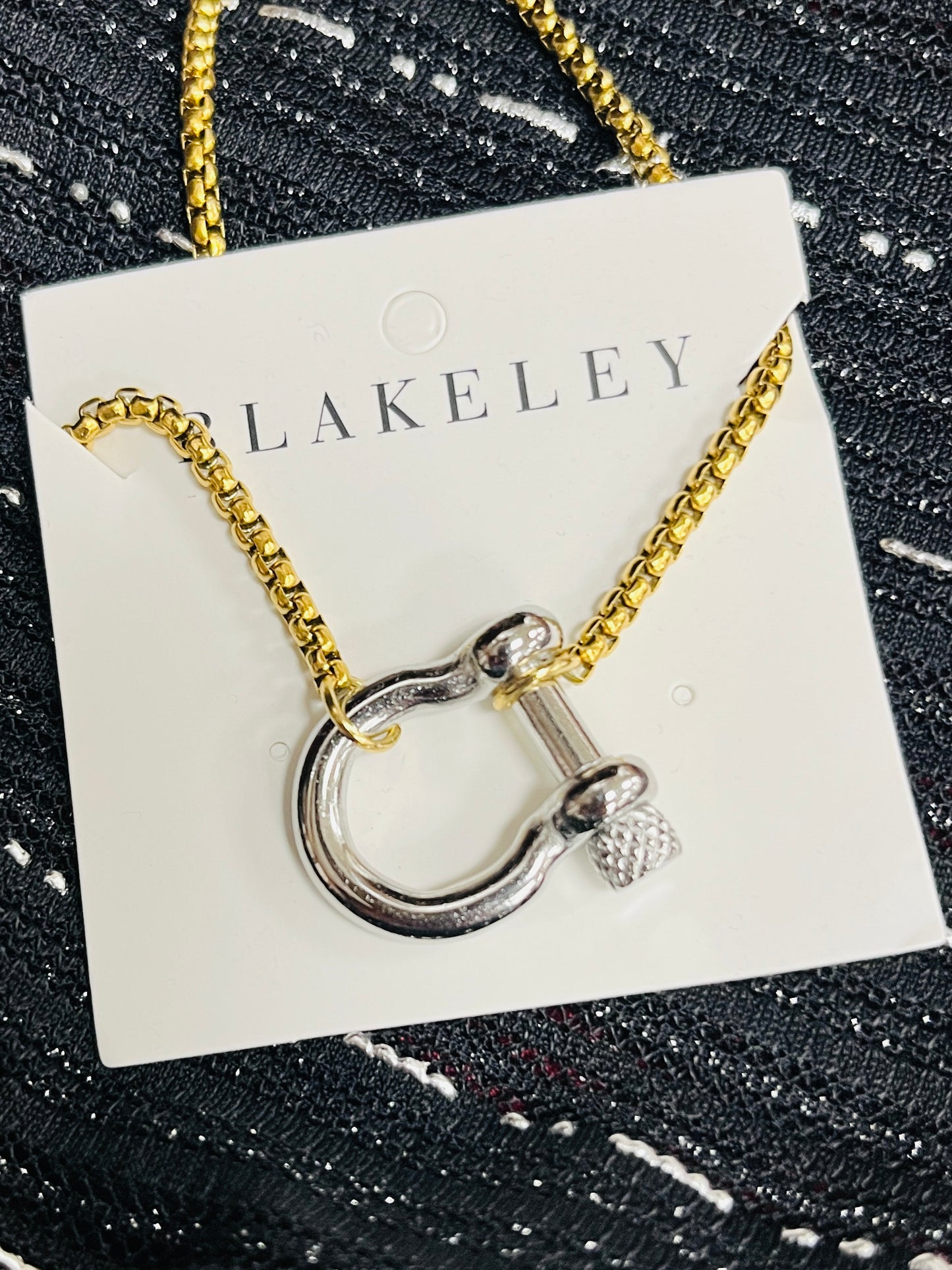 Horseshoe Charm Necklace