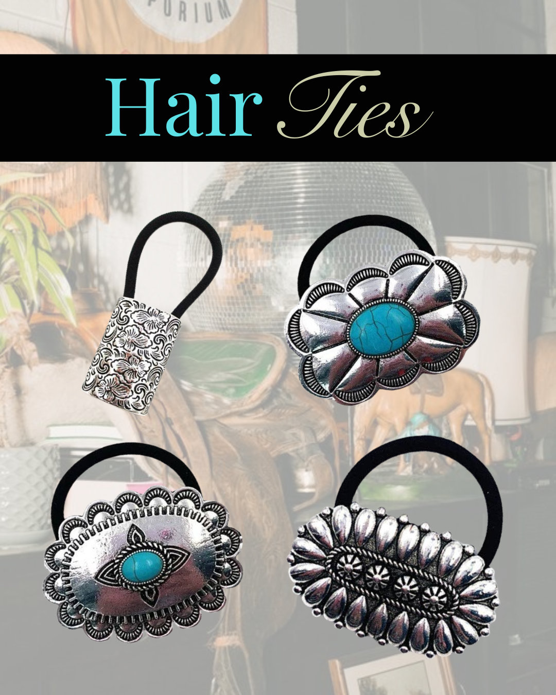 Western Hair Tie Collection