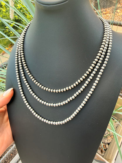 Desert Pearl Necklaces - Native Strung