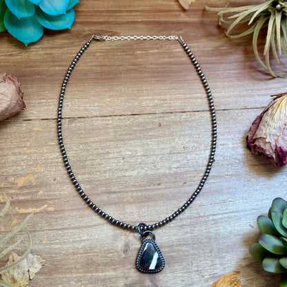 FREE Sterling Silver Pearl Necklace + MJ Wild Horse Charm Pendant
