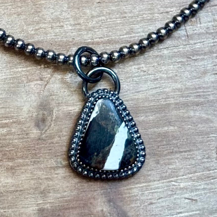 FREE Sterling Silver Pearl Necklace + MJ Wild Horse Charm Pendant