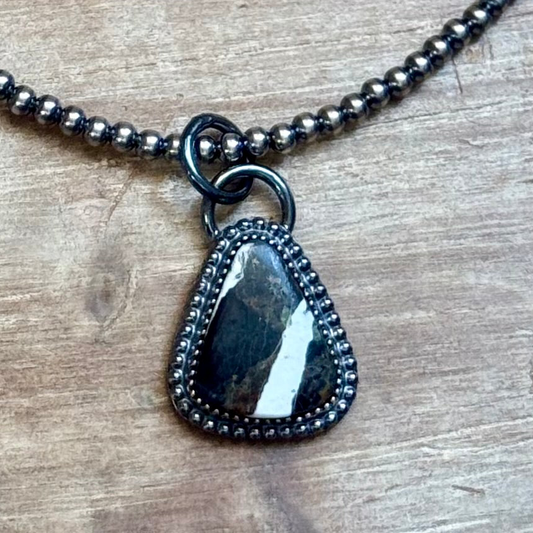 FREE Sterling Silver Pearl Necklace + MJ Wild Horse Charm Pendant