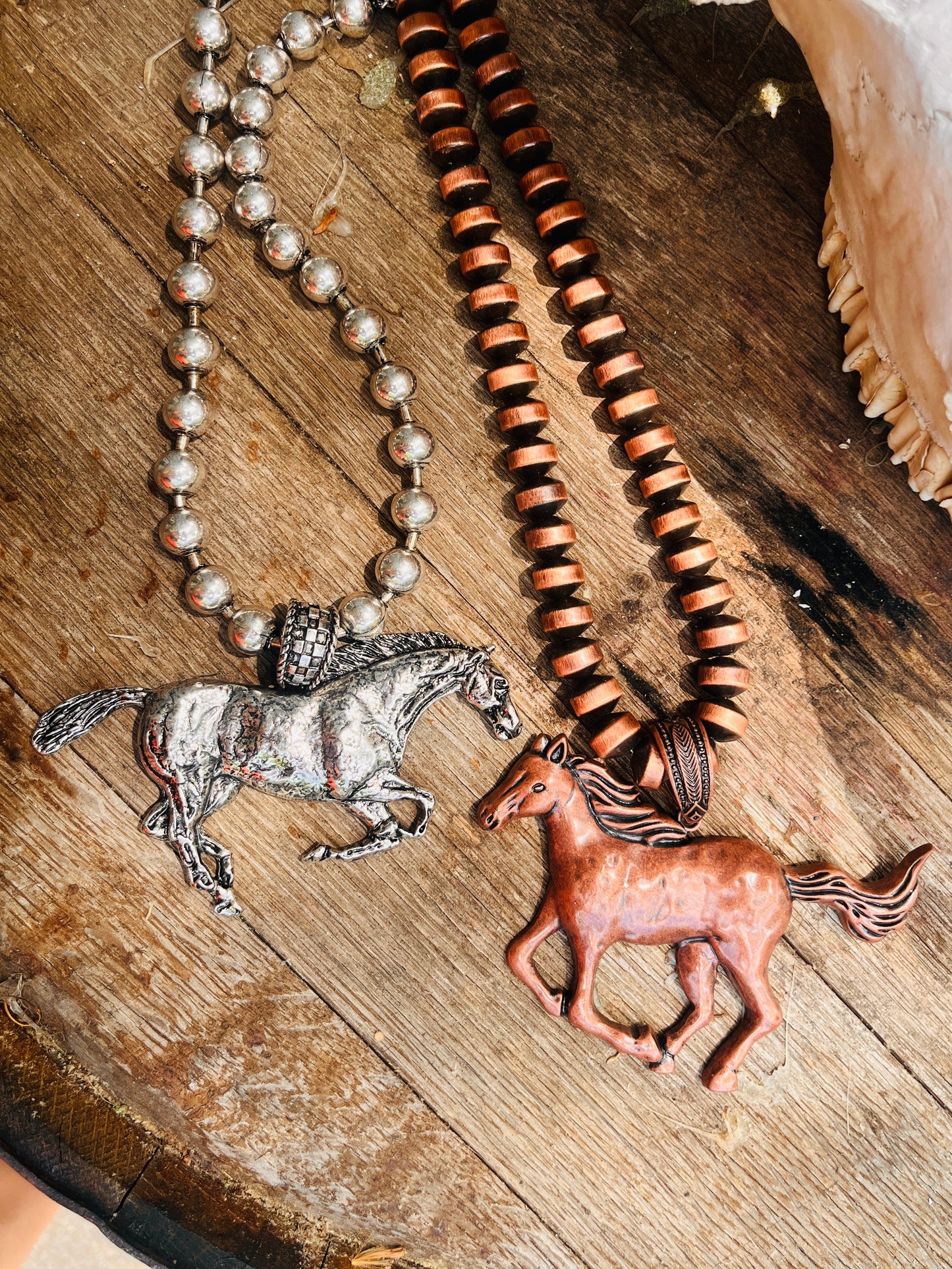 Wild Horses Statement Necklace
