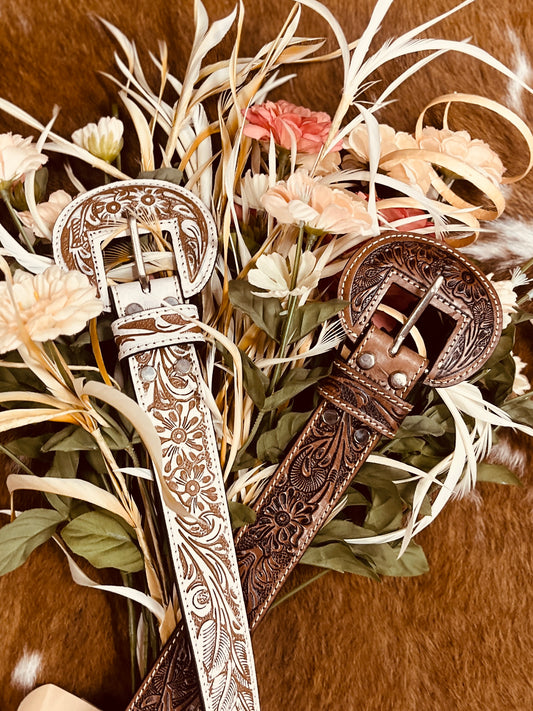 Southern Charm Leather Belt