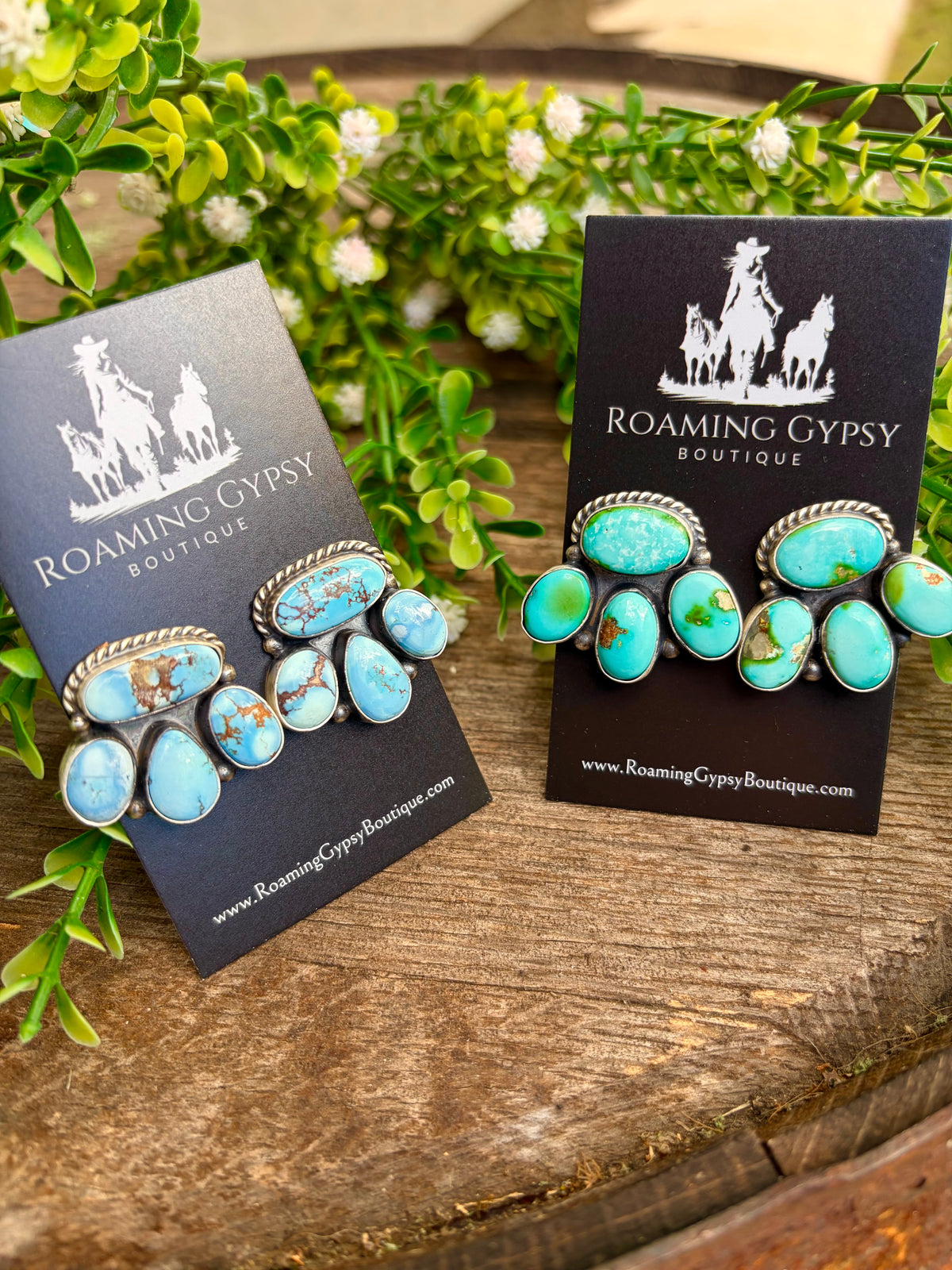 4 Stone Cluster Cutie Earrings