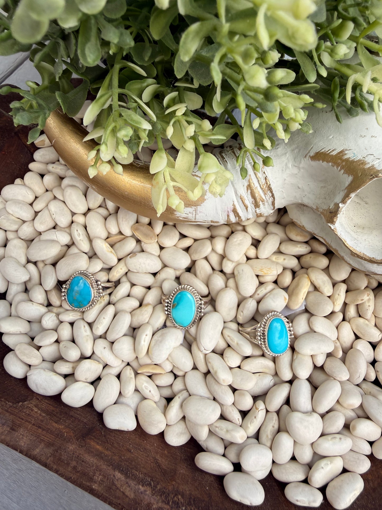 Byron Begay - Blue Bird Turquoise Rings