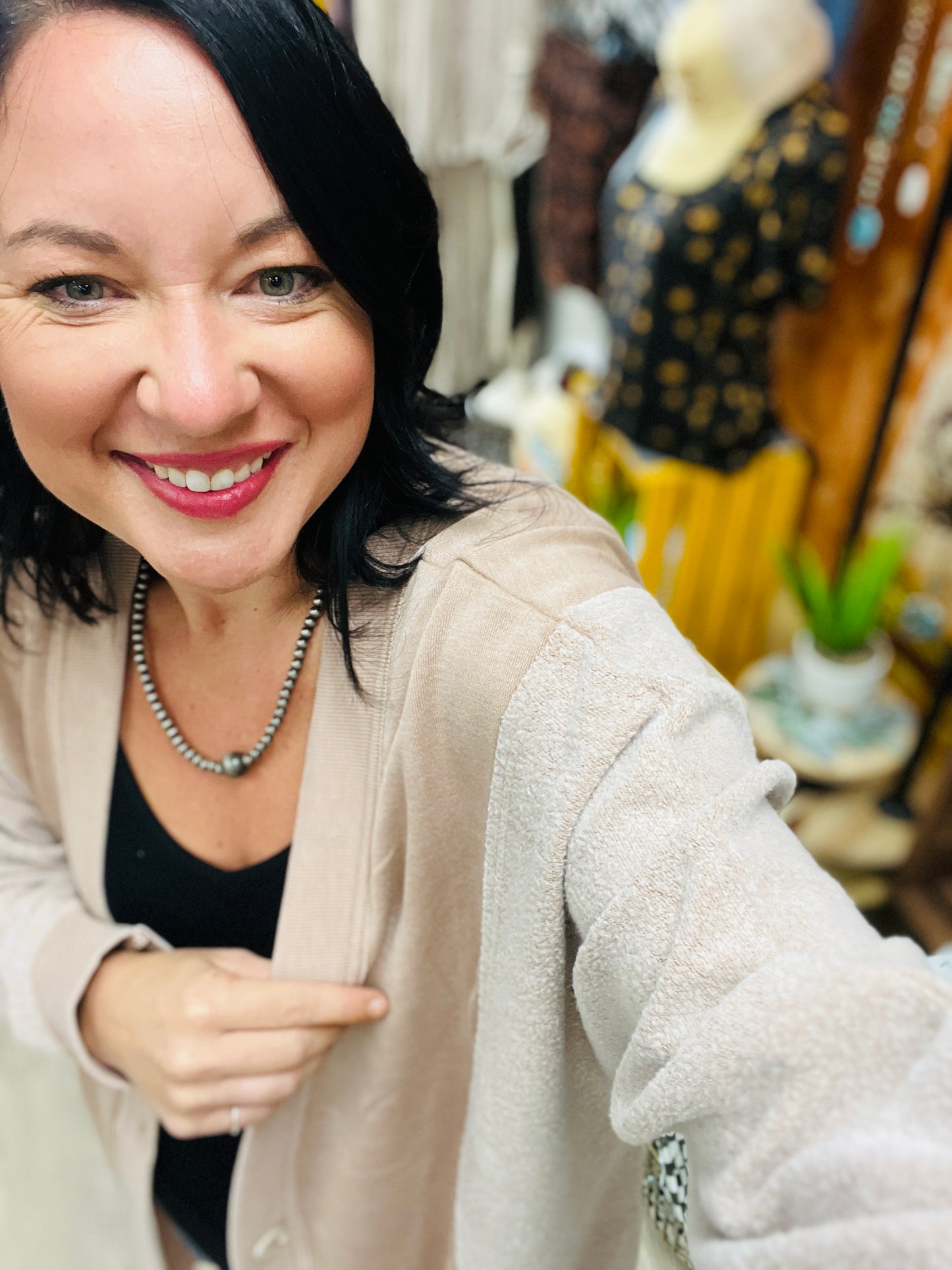 Desi Sweatshirt Cardigan