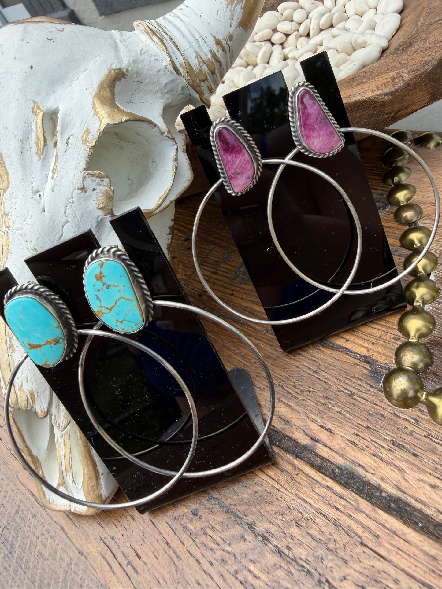 Eloise Kee Post Dangle Earrings