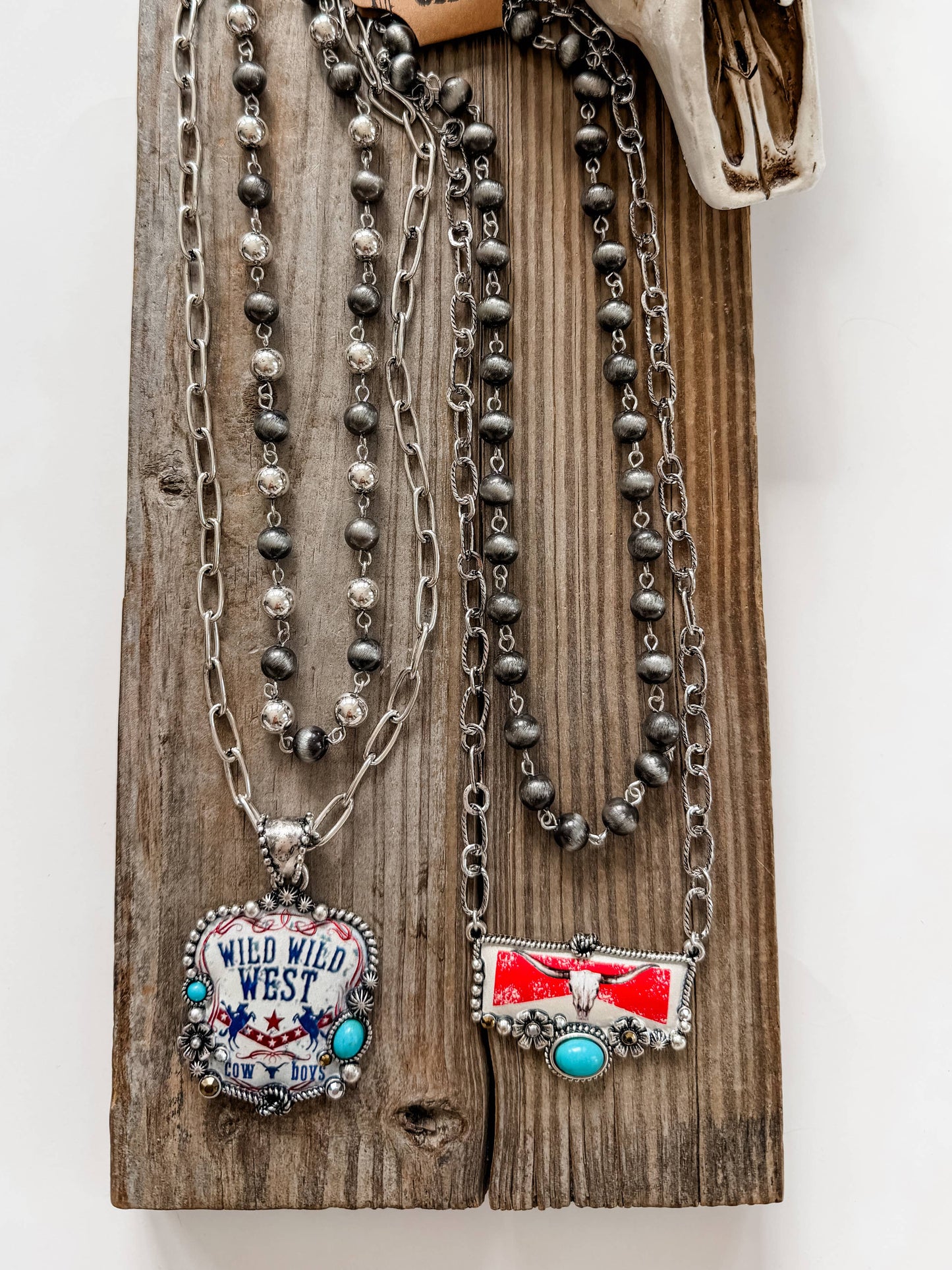 Wild West Pendant Necklaces