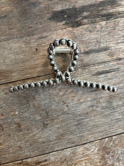 Rockin Western Pearl Hair Clip
