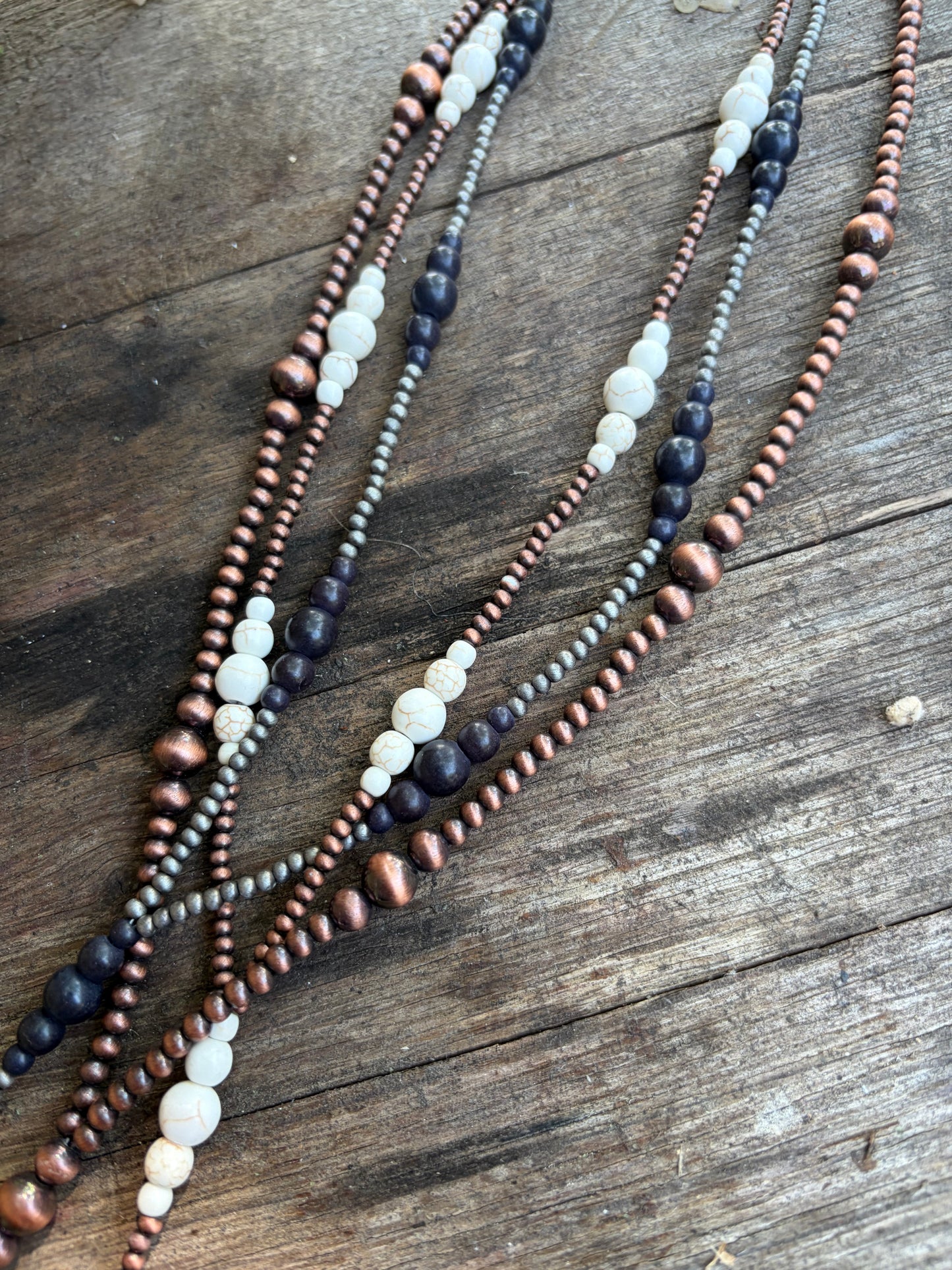 Westy Gal Faux Lariat Necklace