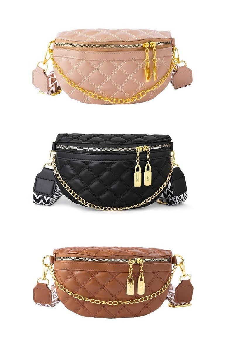 Quilted Crossbody Bum Bag