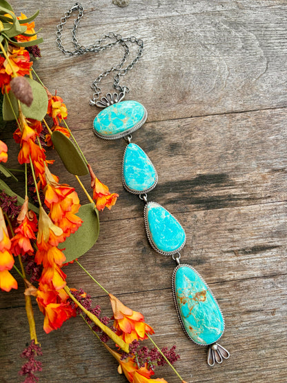 Vicky Hicks Whitewater Lariat Necklace