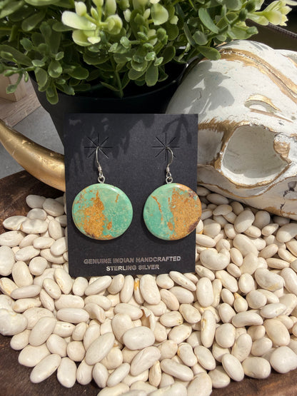 Keith Henry - Nacozari Turquoise Dangle Earrings