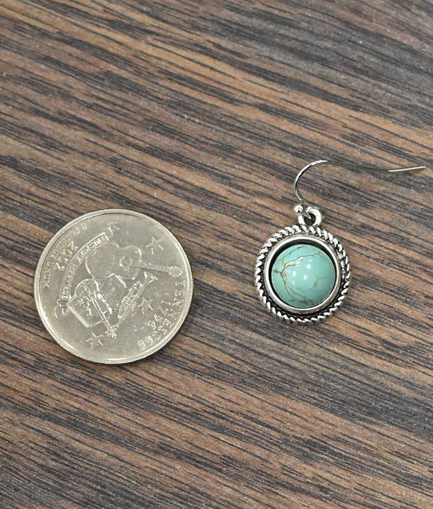 Droplet Turquoise Earrings