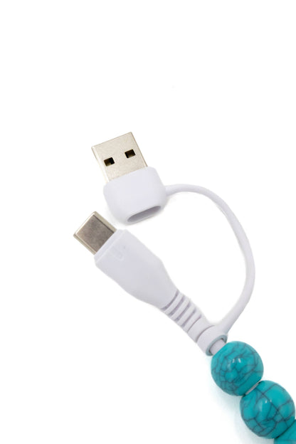 Cowboy Beaded 4-IN-1 Charging Cable