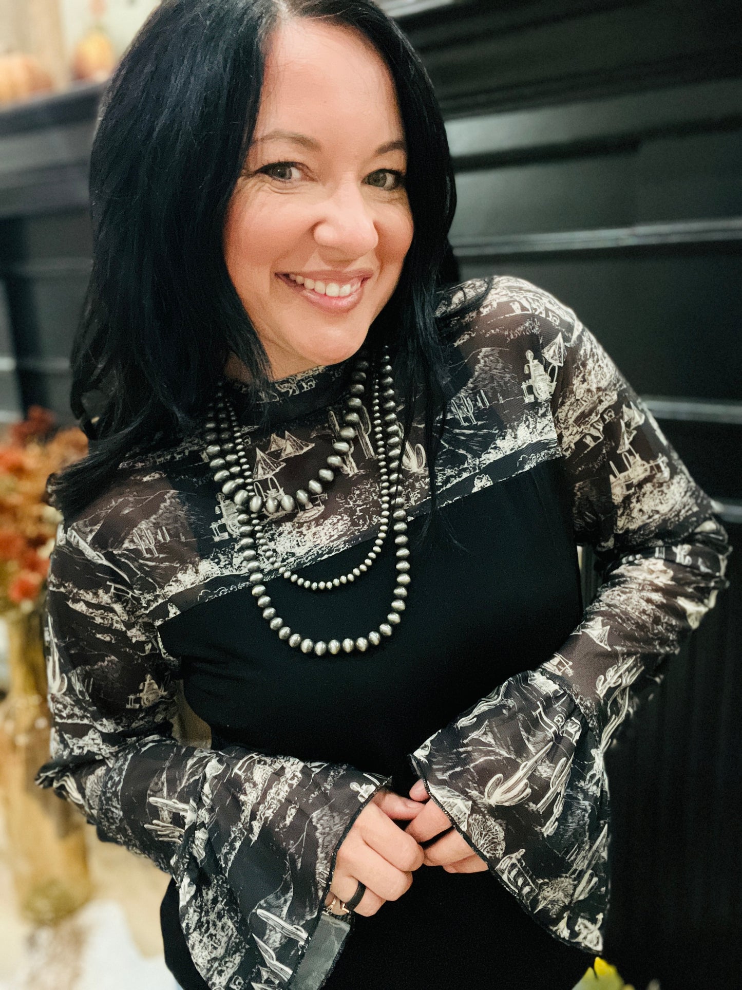 Homestead Toile Top