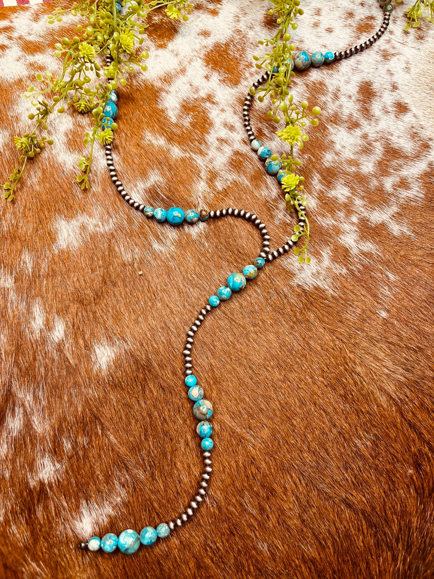 Western Pearl Tassel Necklaces
