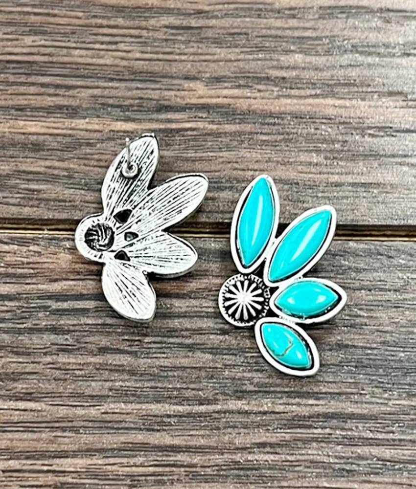 Teja Turquoise Stud Earrings