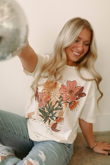 Chasing Dreams Floral Tee