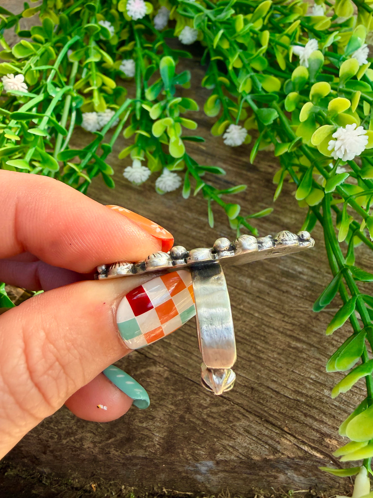 Yazzie Sterling Shield Ring