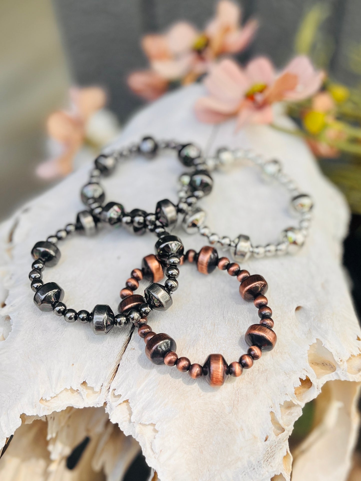 Mega Rondelle Stretch Bracelet