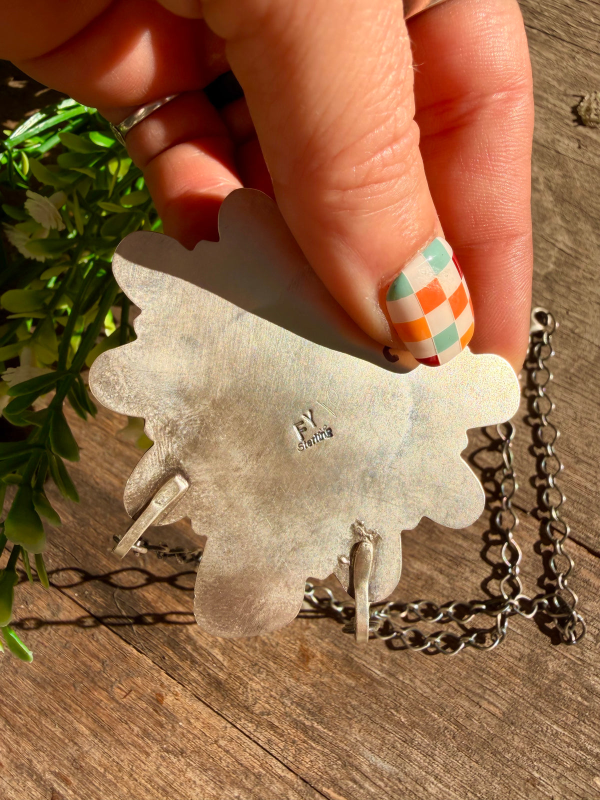 Multi Stone Mega Cluster Necklace