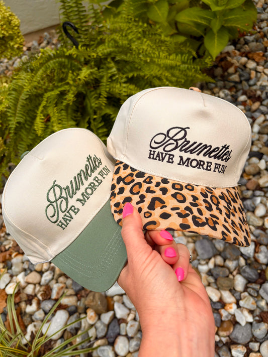 Brunettes Trucker Hats