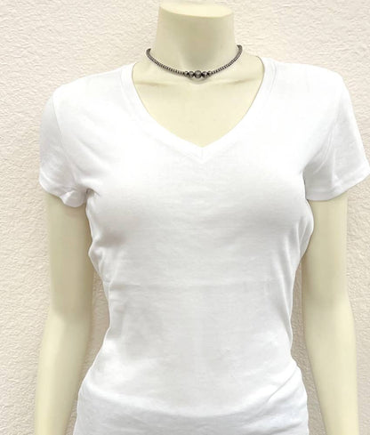1 Set Western Pearl Bead Necklace