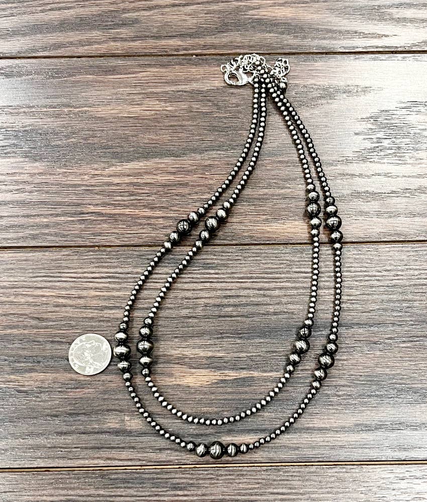 Clustered Polish Navajo Necklace