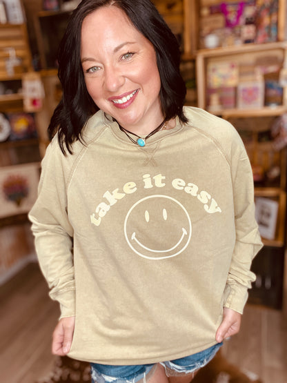 Take it Easy LS Tee