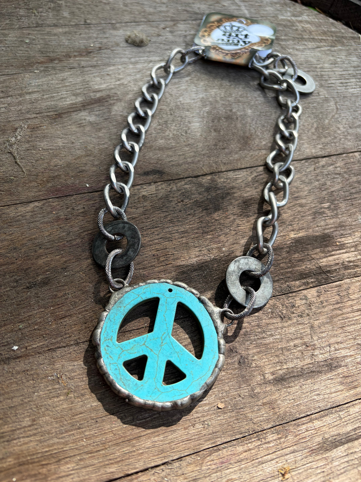 Peace Out Brooklyn Necklace