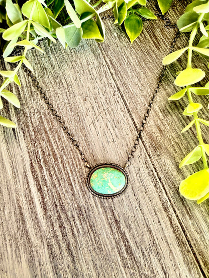 Scott Skeets ~ Kingman Nugget Necklace