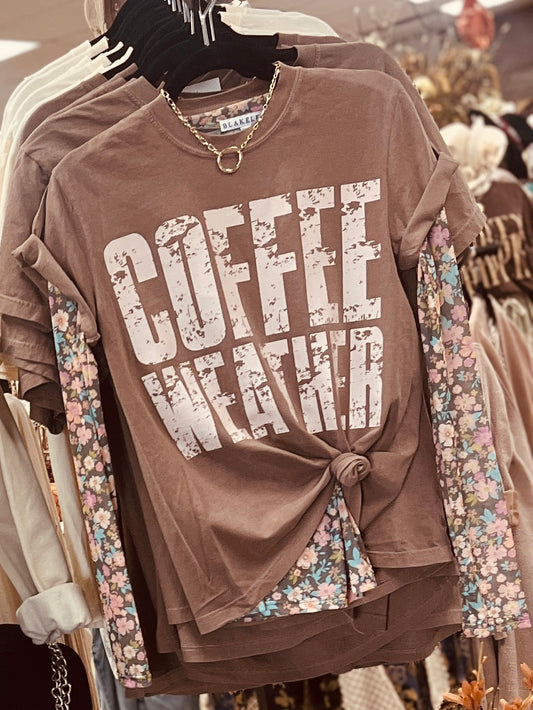 Coffee Weather Tee