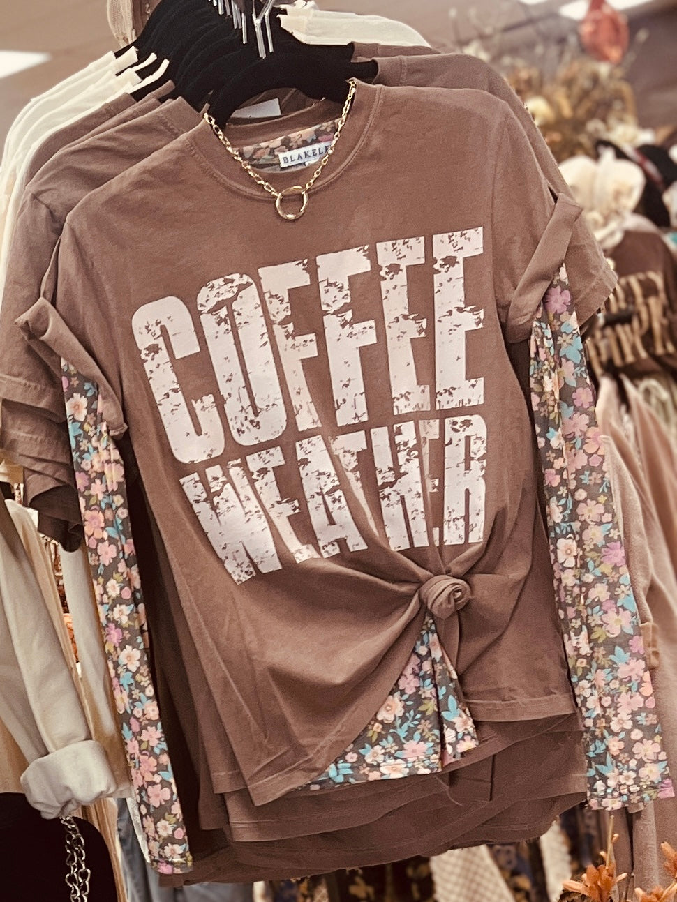 Coffee Weather Tee