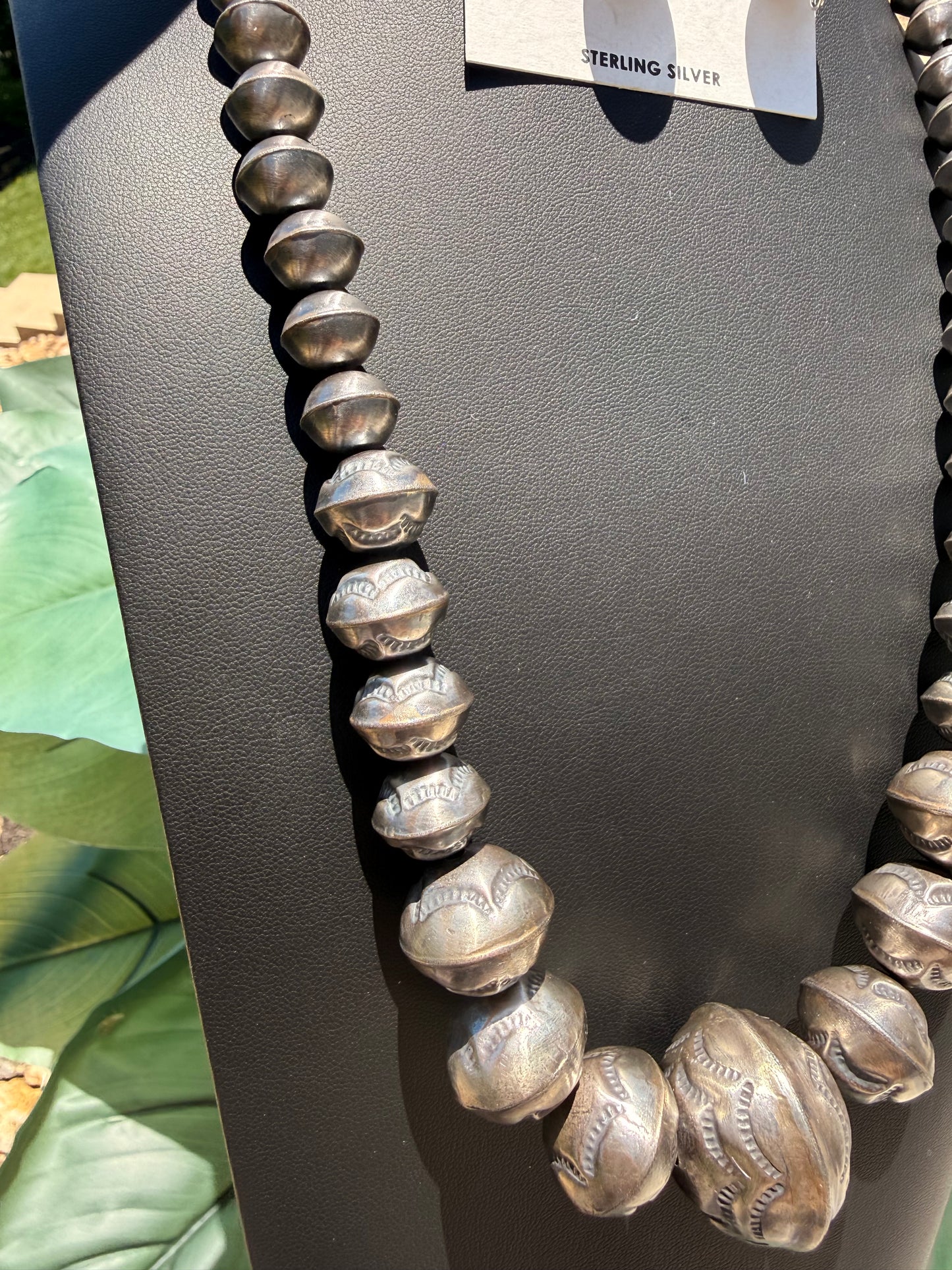 Calvin Largo - Native 22" Graduated Pearls + Earrings