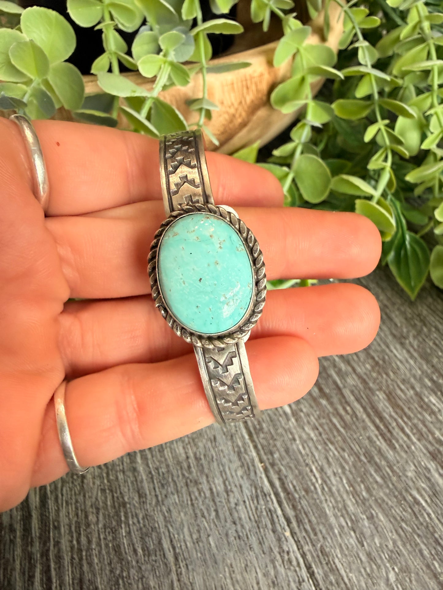 Rick Enriquez ~ Kingman Cuff Bracelet