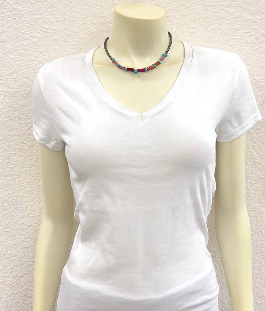 15" Falls Gemstone Necklace