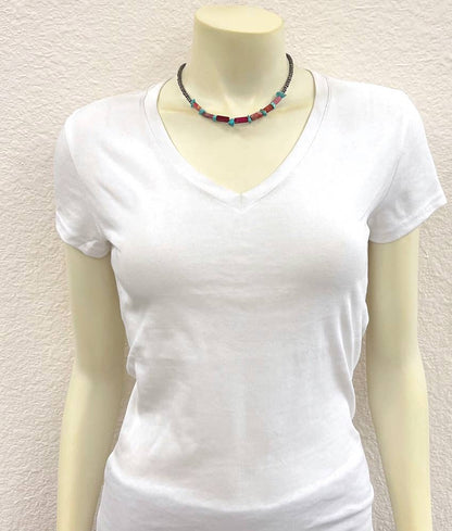 15" Falls Gemstone Necklace