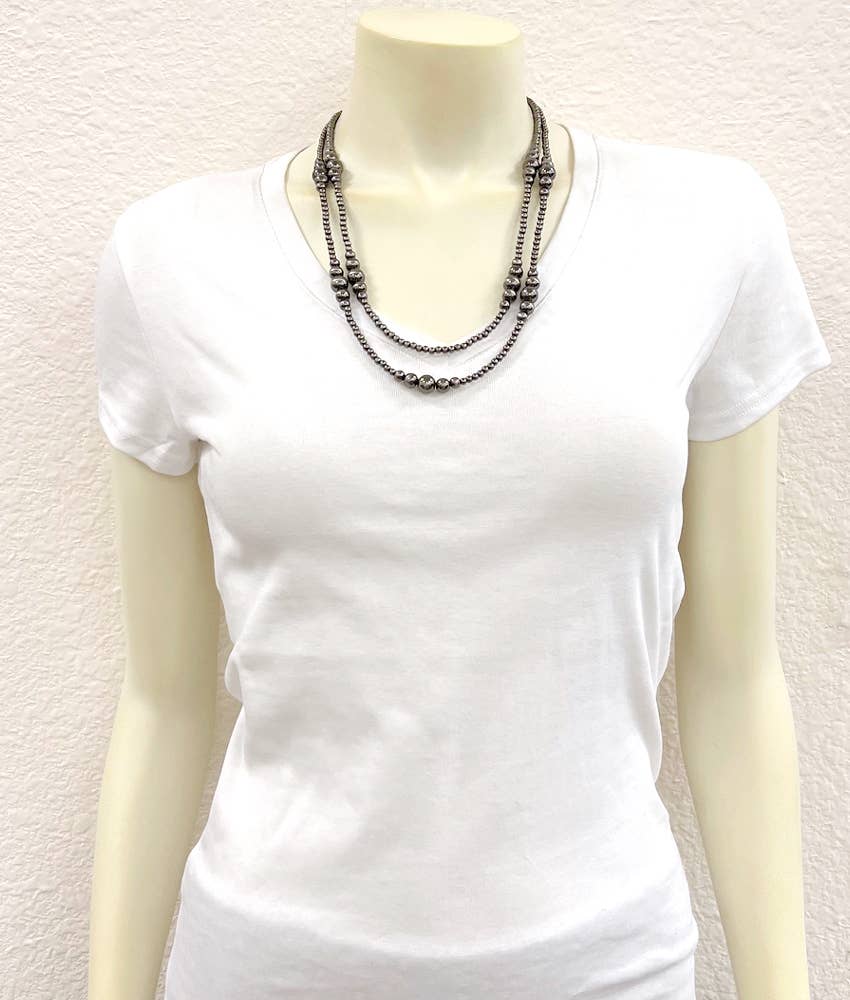 Clustered Polish Navajo Necklace