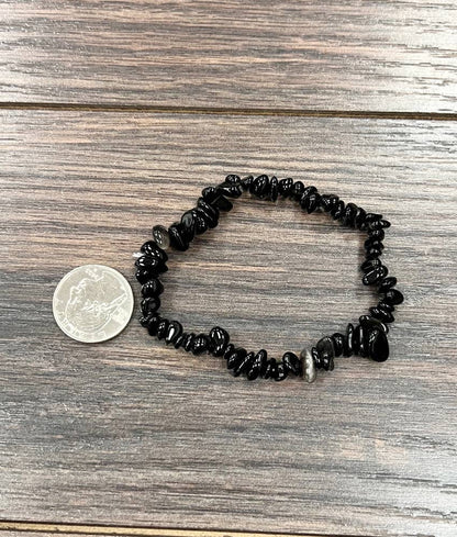 Chip Stone Stretch Bracelets