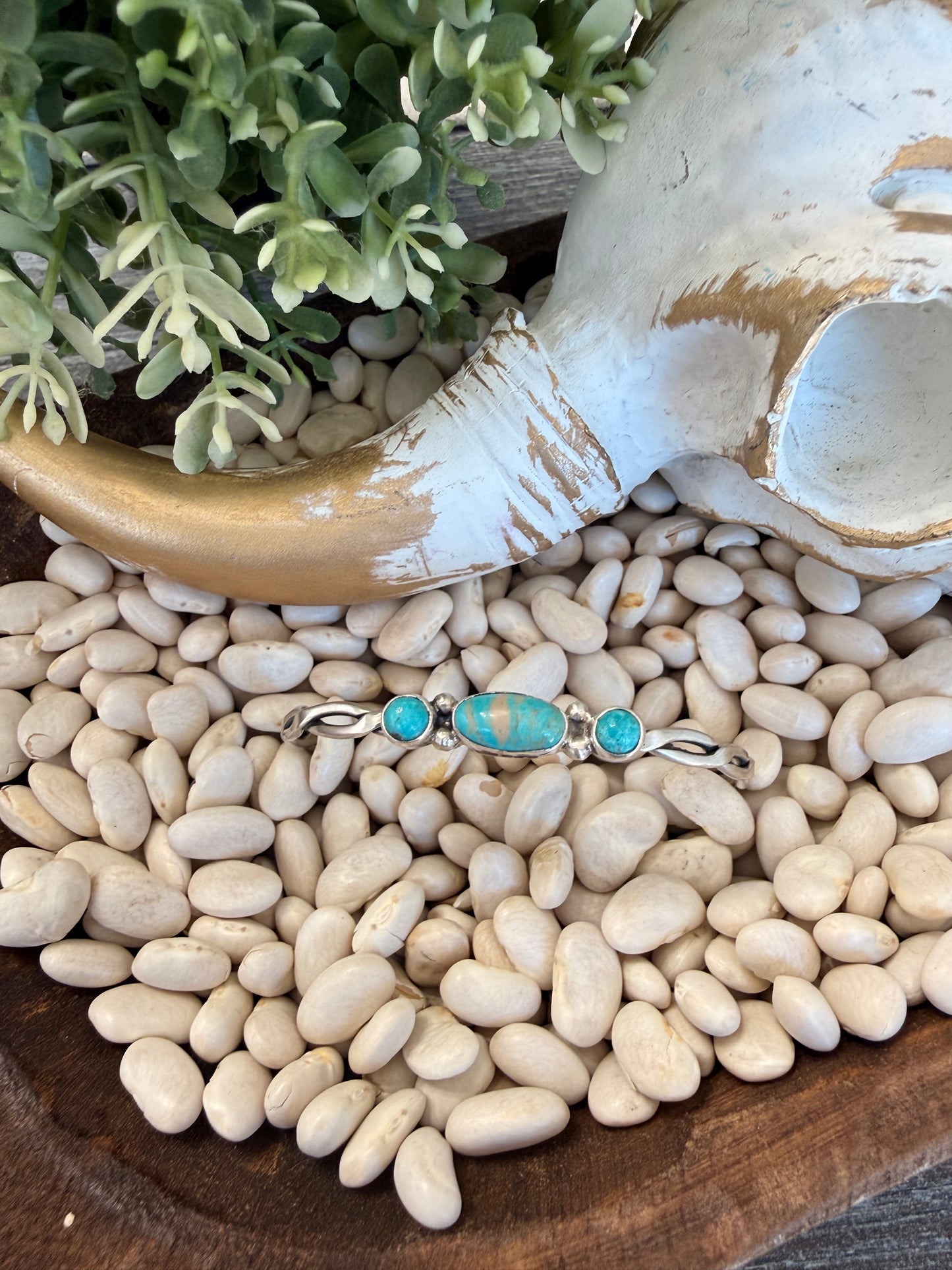 Native - Braided 3 Stone Cuff