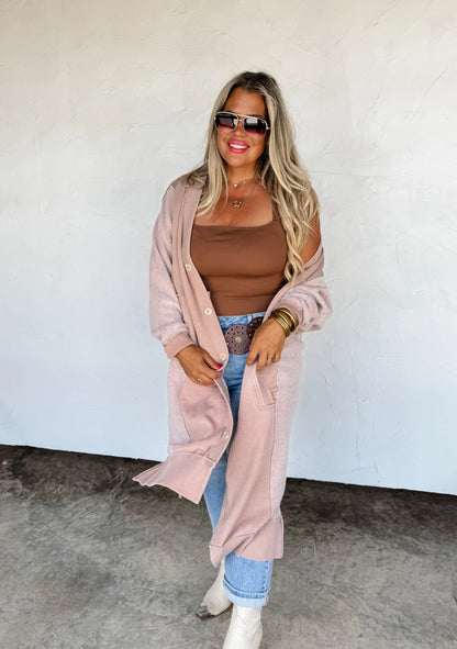 Desi Sweatshirt Cardigan