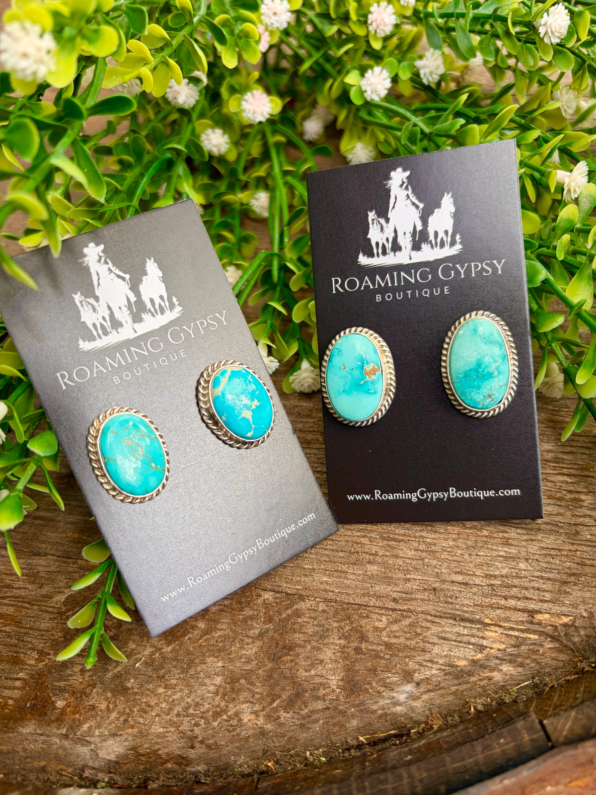 Whitewater Turquoise Earrings