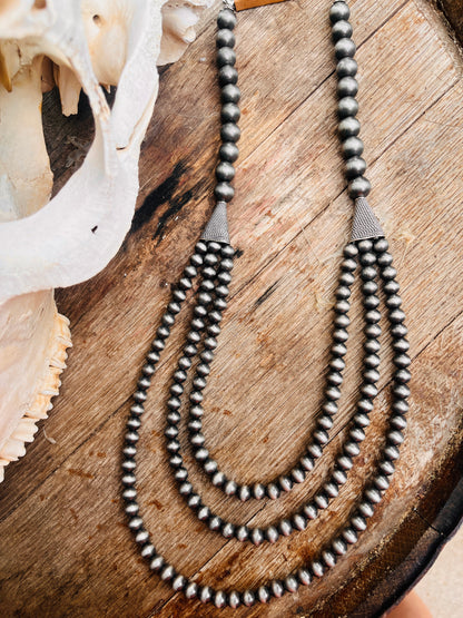 30" Coop Bead Necklace