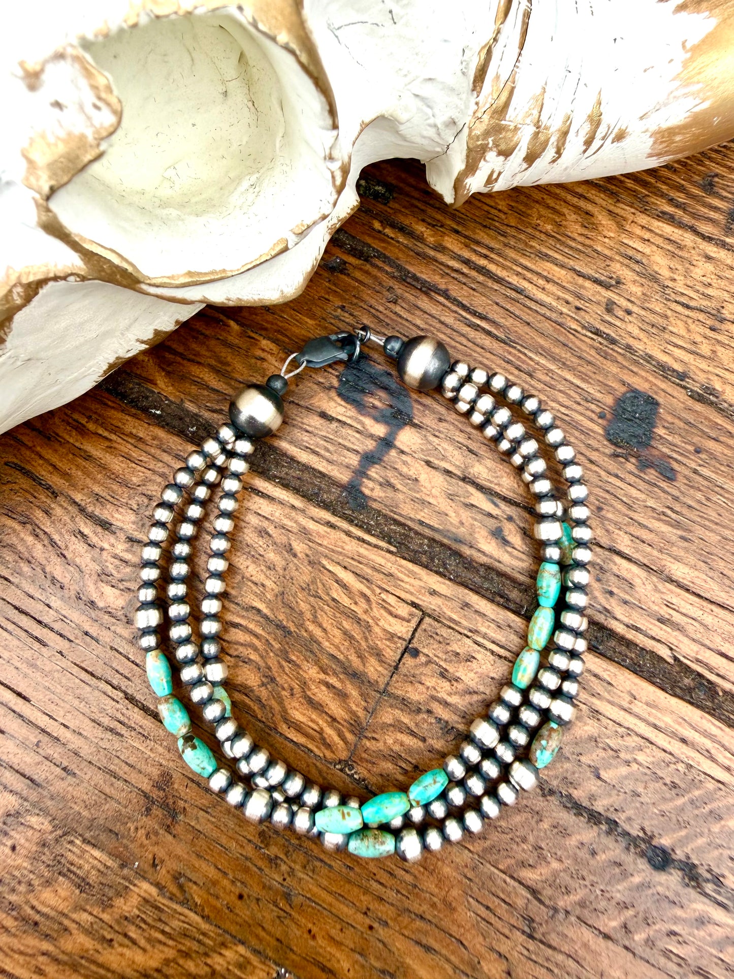 Desert Pearl Tennis Bracelets | Native Strung