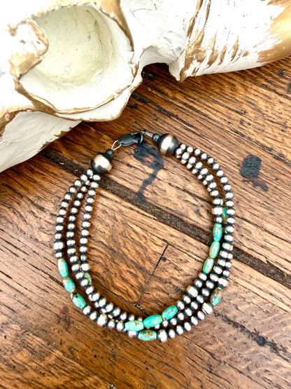 Desert Pearl Tennis Bracelets | Native Strung