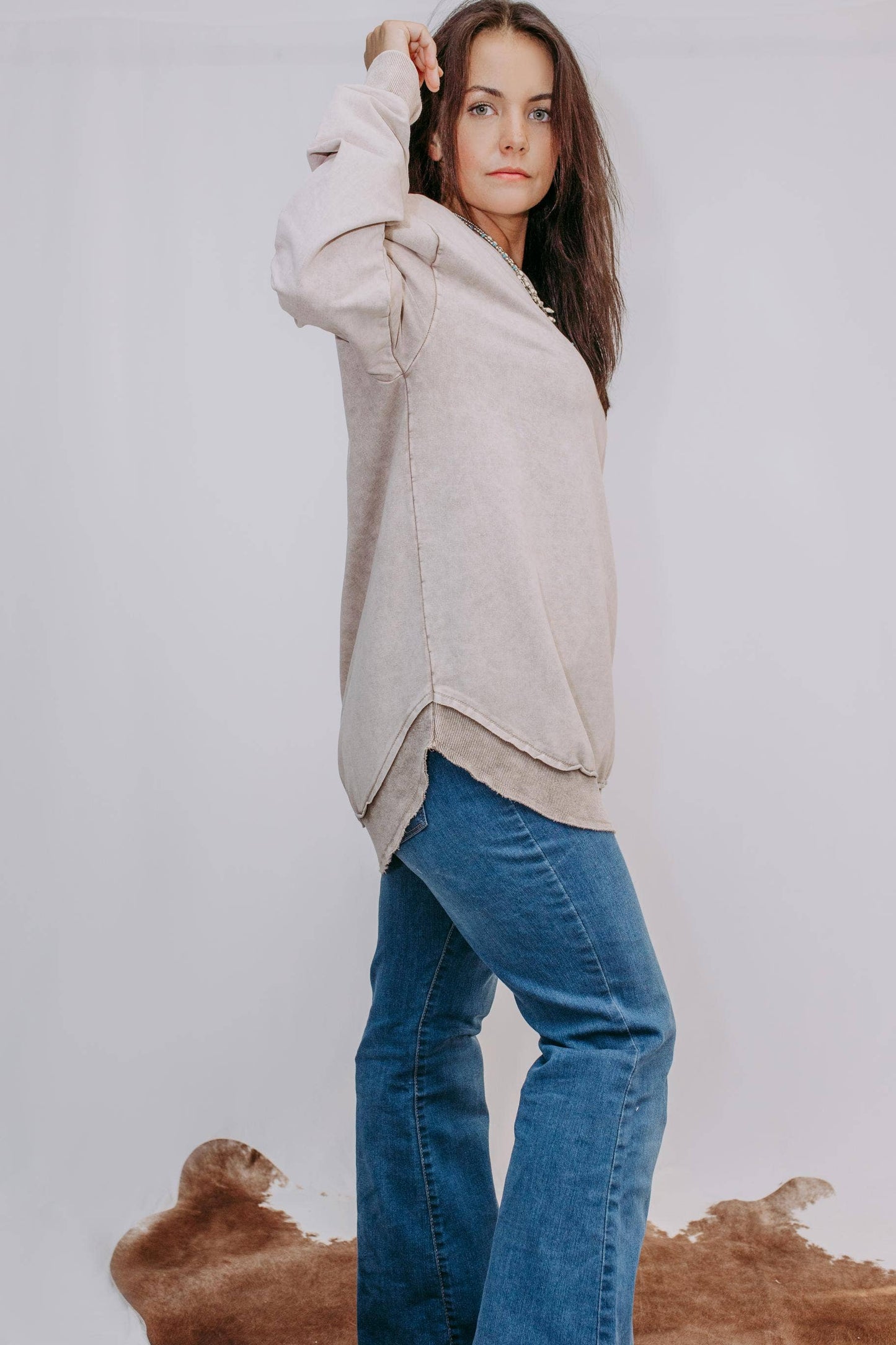 Neutral Dreamer Crewneck