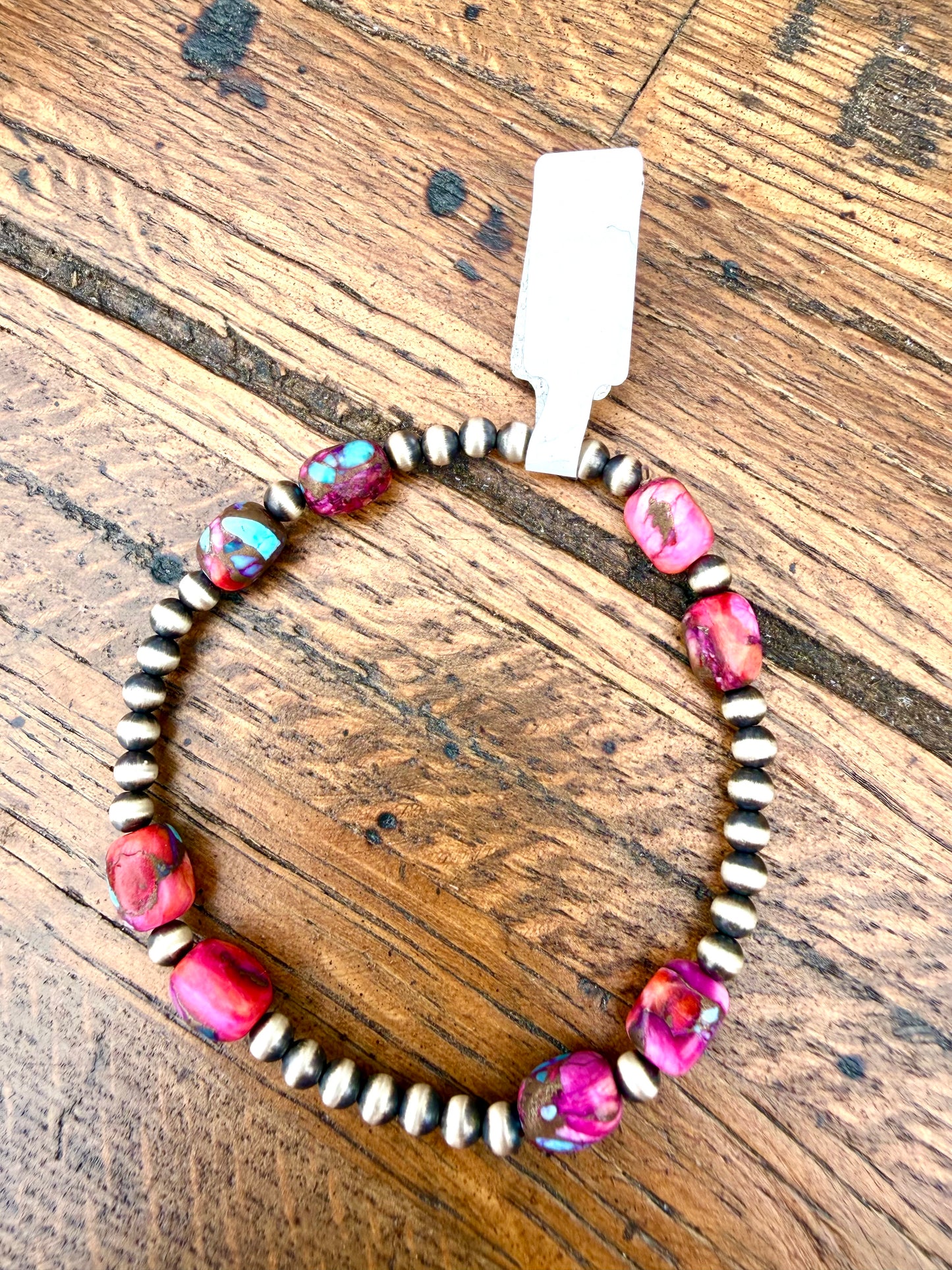 Desert Pearl Stretchy Bracelets | Native Strung