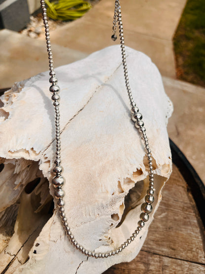 4 Set Western Pearl Bead Necklace